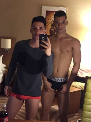 Эрос и Андрео (24 года) (Фото!) предлагает мужской эскорт, массаж или другие услуги (№5121291)