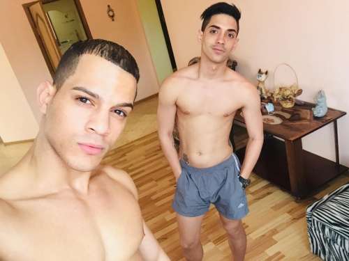 Эрос и Андрео (24 года) (Фото!) предлагает мужской эскорт, массаж или другие услуги (№5398149)