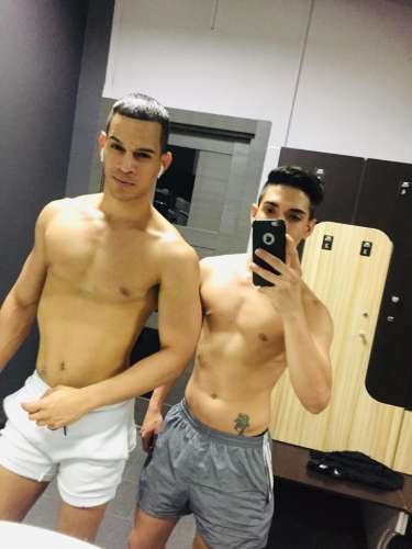 Эрос и Андрео (24 года) (Фото!) предлагает мужской эскорт, массаж или другие услуги (№5451510)